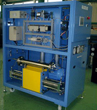 Features of gas injection (gas assist molding) machines